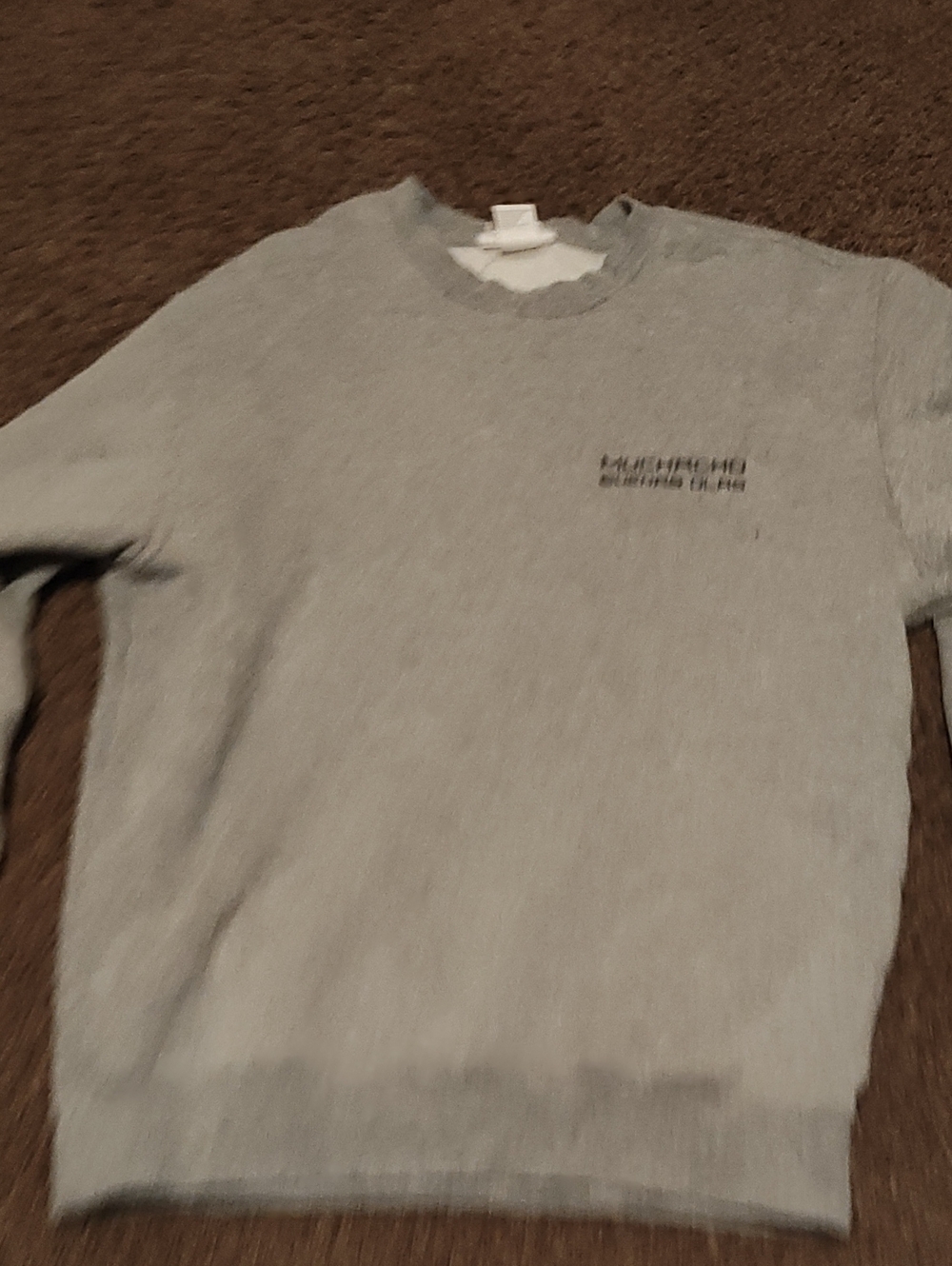 Men's Gray Crewneck Sweater - Classic Casual Pullover